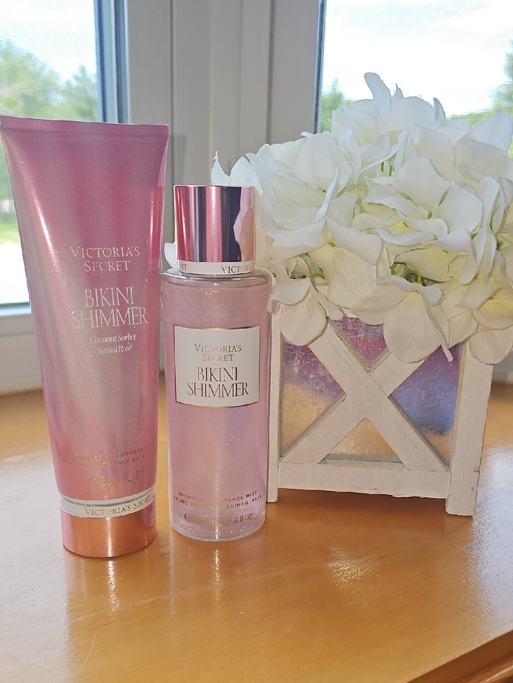 Victoria's Secret Bikini Shimmer Body Lotion & Fragrance Mist - Pink
